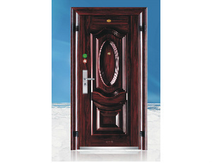 防锯金钩大锁防盗门3002——华派防盗门的安全守护